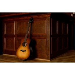 Image d'une guitare Folk Électro-Acoustique TAS1 E, de couleur Sand Burst, de la marque Yamaha