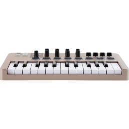 Image d'un Clavier MIDI, MiniLab 3, de couleur champagne, de la marque Arturia