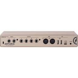 Image d'une Interface Audio, MiniFuse 4, de couleur champagne, de la Arturia