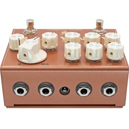 Image d'une pédale Overdrive, AC Master, de la marque Tsakalis Audioworks