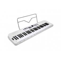 Image d'un clavier portable, NEK-110 61 touches, de couleur blanc, de la marque Nux