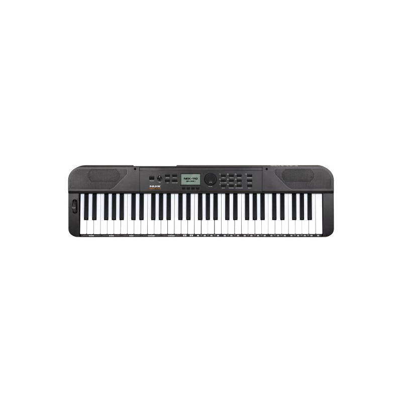 Image d'un clavier portable, NEK-110 61 touches, de couleur blanc, de la marque Nux