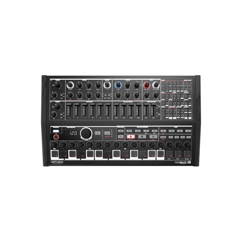 Image d'un synthétiseur MiniBrute 2S, de la marque Arturia