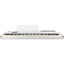 Image d'un Contrôleur MIDI KeyLab MK3 88, de couleur blanc,  de la marque Arturia