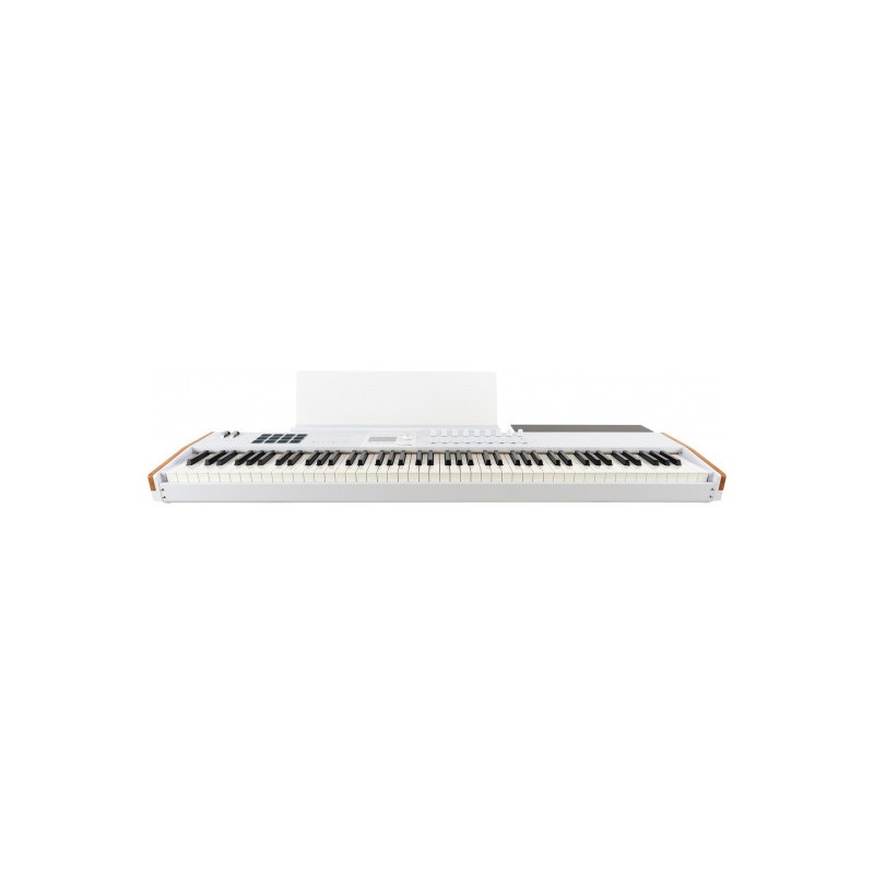 Image d'un Contrôleur MIDI KeyLab MK3 88, de couleur noir,  de la marque Arturia