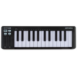 Image d'un Clavier Maitre MicroLab MK3, de couleur noir,  de la marque Arturia