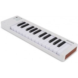 Image d'un Clavier Maitre MicroLab MK3, de couleur blanc,  de la marque Arturia