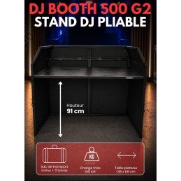 Image d'une Meuble DJ DJ Booth 500 G2 , de la marque Yourban DJ