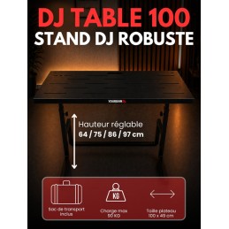 Image d'une Table DJ Table 100, de la marque Yourban DJ