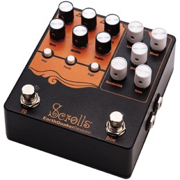 Image d'une pédale Overdrive Scrolls, de la marque Earthquaker Devices
