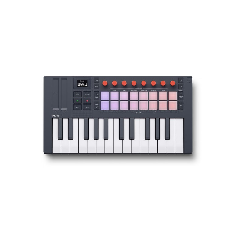Image d'un Clavier maître FLkey 2 Mini, de la marque Novation