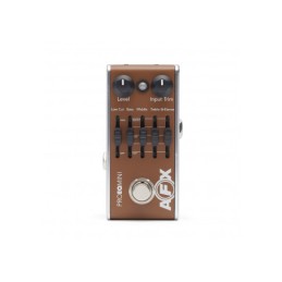 Image d'une Pédale Préampli AFX Pro EQ Mini Acoustic, de la marque Fishman