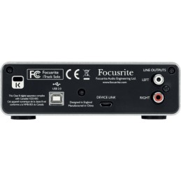 Image d'une Interface Audio iTrack Solo Lightning, de la marque Focusrite