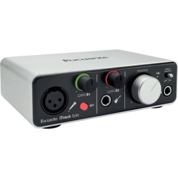Image d'une Interface Audio iTrack Solo Lightning, de la marque Focusrite