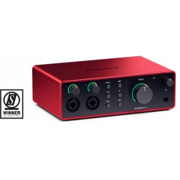 Image d'une Interface Audio Scarlett 4i4 4ème Génération, de la marque Focusrite
