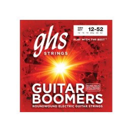Image de Cordes Guitare Électrique Boomers Heavy 12-52, de la marque GHS