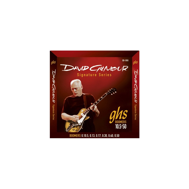 Image de Cordes Guitare Électrique 10.5-50 Signature David Gilmour, de la marque GHS