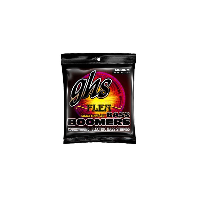 Image de Cordes Basse Électrique Boomers 3045M Flea Signature 45-105, de la marque GHS
