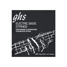 Image de Cordes Filet Basse Électrique Precision Flats Medium 45-105 GHS