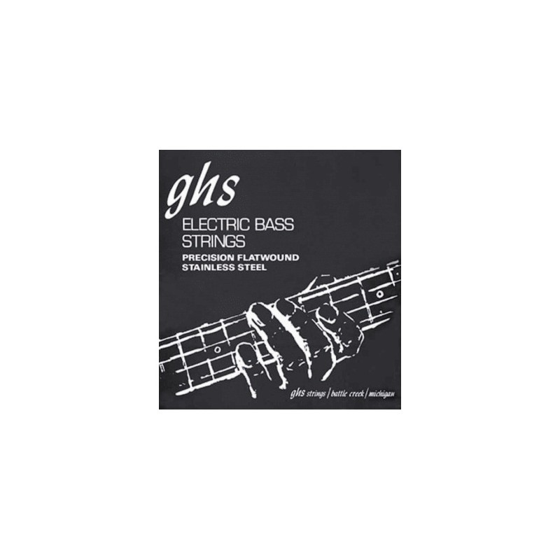 Image de Cordes Filet Plat Basse Électrique Light 45-95, de la marque GHS