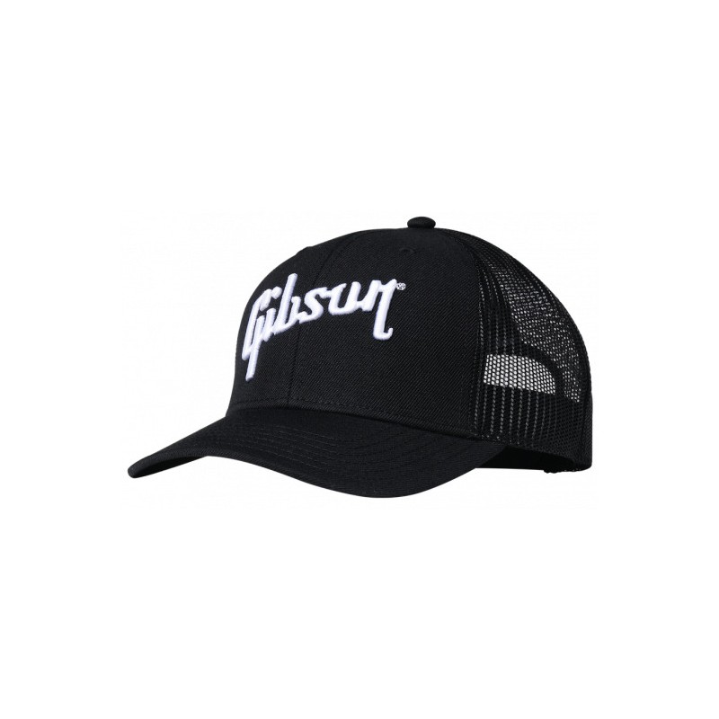 Image d'une Casquette Classic Trucker Black, de la marque Gibson