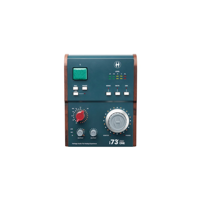 Image d'une Interface Audio i73 Pro One , de la marque Heritage Audio