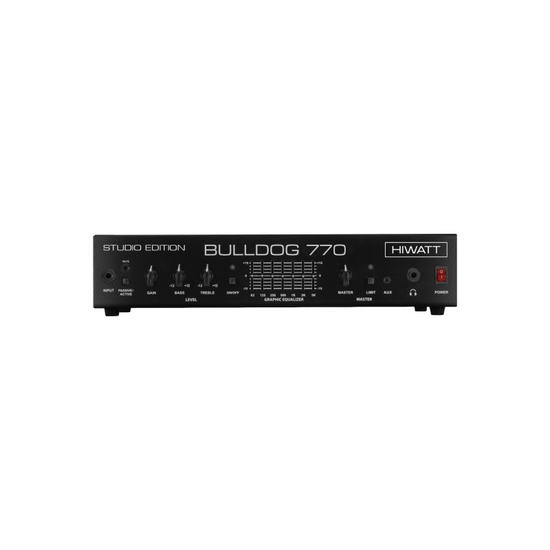 Image d'une Tête d'Ampli Basse Bulldog 770SH, de la marque Hiwatt
