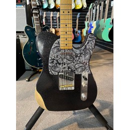 Image d'une Guitare Électrique Brad Paisley Road Worn Telecaster, de couleur Black Sparkle , de la marque Fender