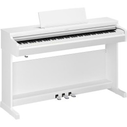 Image d'un Piano Numérique Meuble YDP-166, de couleur blanc, de la marque Yamaha