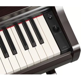 Image d'un Piano Numérique Meuble YDP-166, de couleur palissandre foncé, de la marque Yamaha