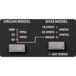 Image d'un Orgue Combo Double Clavier 61 touches Organ 3, de la marque  Nord