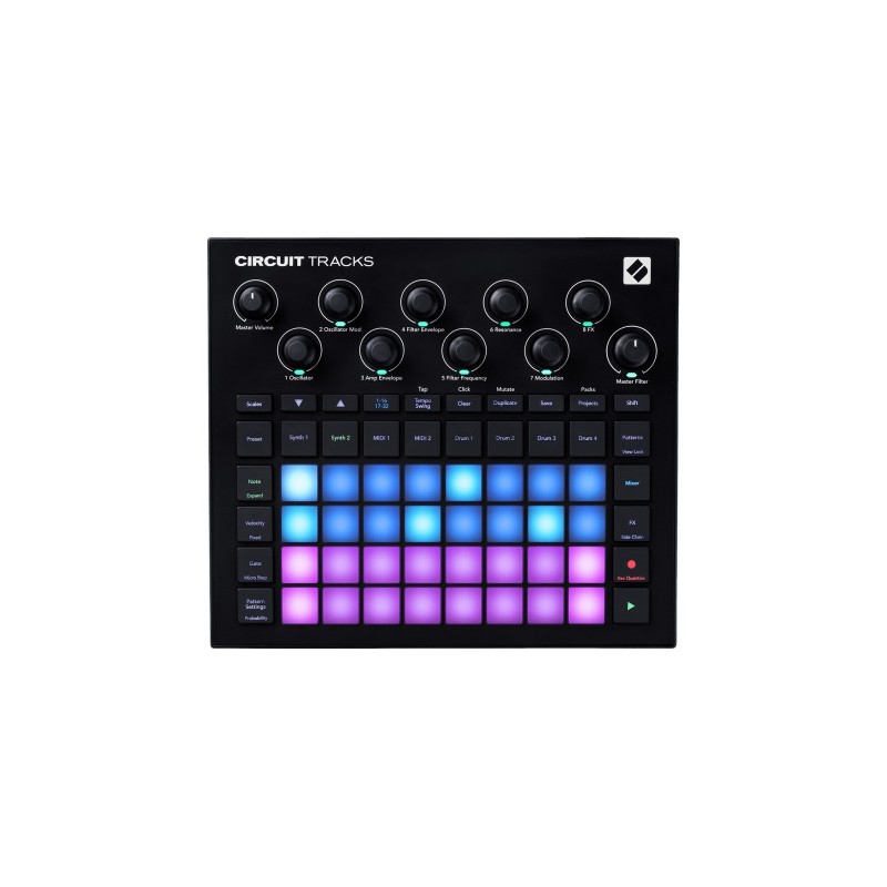 Image d'une Groove Machine Circuit Tracks, de la marque Novation