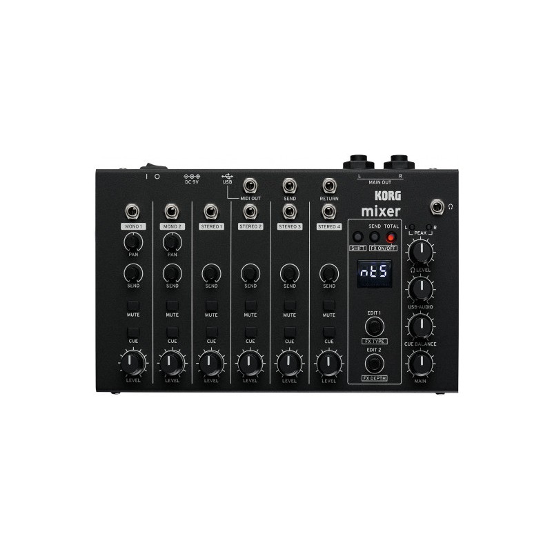 Image d'un Processeur d'Effets Mixeur compact DIY NTS-4, de la marque Korg