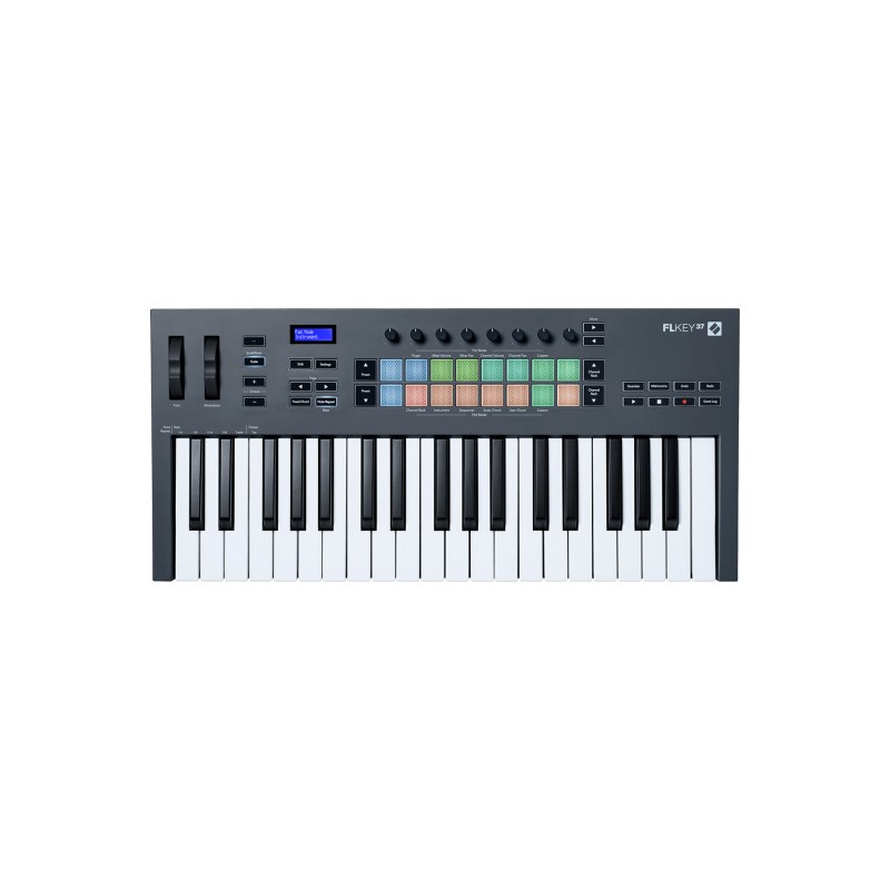 Image d'un Contrôleur MIDI FLkey 37, de la marque Novation