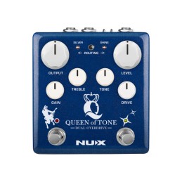 Image d'une Pédale Overdrive Queen Of Tune Dual, de la marque Nux