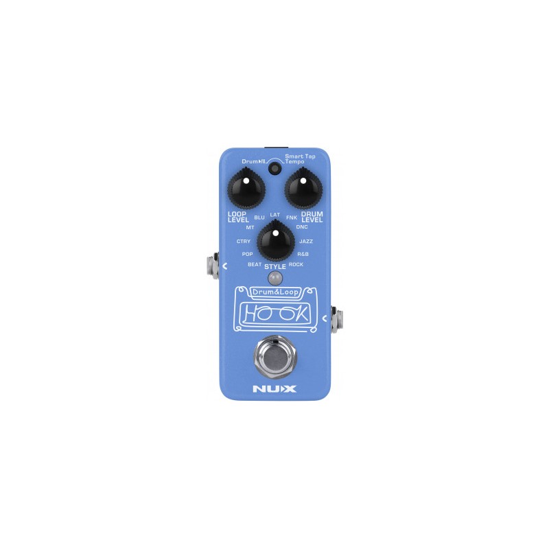 Image d'une Mini Pédale Looper Hook Drum and Loop Mini, de la marque Nux