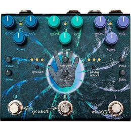 Image d'une Pédale Overdrive/Distorsion Beam Splitter V2, de couleur Cool, de la marque Old Blood Noise Endeavors