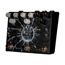 Image d'une Pédale Overdrive/Distorsion Beam Splitter V2, de couleur Shadow, de la marque Old Blood Noise Endeavors