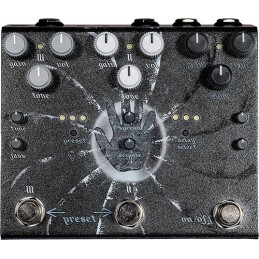 Image d'une Pédale Overdrive/Distorsion Beam Splitter V2, de couleur Shadow, de la marque Old Blood Noise Endeavors