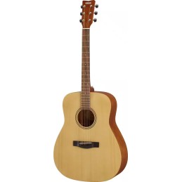 Image d'une Guitare Folk F400, de couleur bois naturel, de la marque  Yamaha