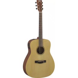 Image d'une Guitare Folk Électro-Acoustique FX400, de couleur bois naturel, de la marque  Yamaha