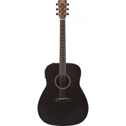 Image d'une Guitare Folk Électro-Acoustique FX400, de couleur noir, de la marque  Yamaha