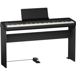 Image d'un Piano Numérique Portable FP-40, de couleur noir, de la marque Roland