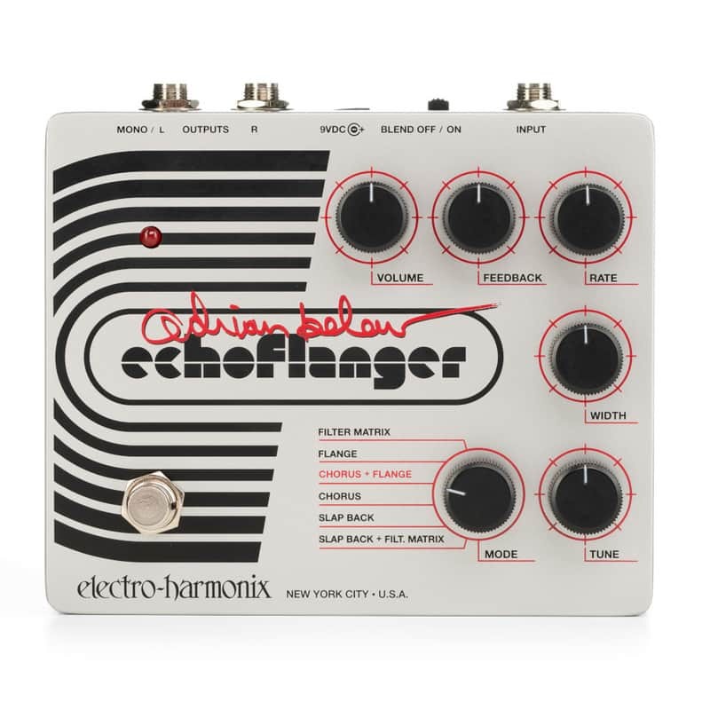 Image d'une Pédale d'effet de modulation Adrian Belew Echoflanger, de la marque Electro-Harmonix
