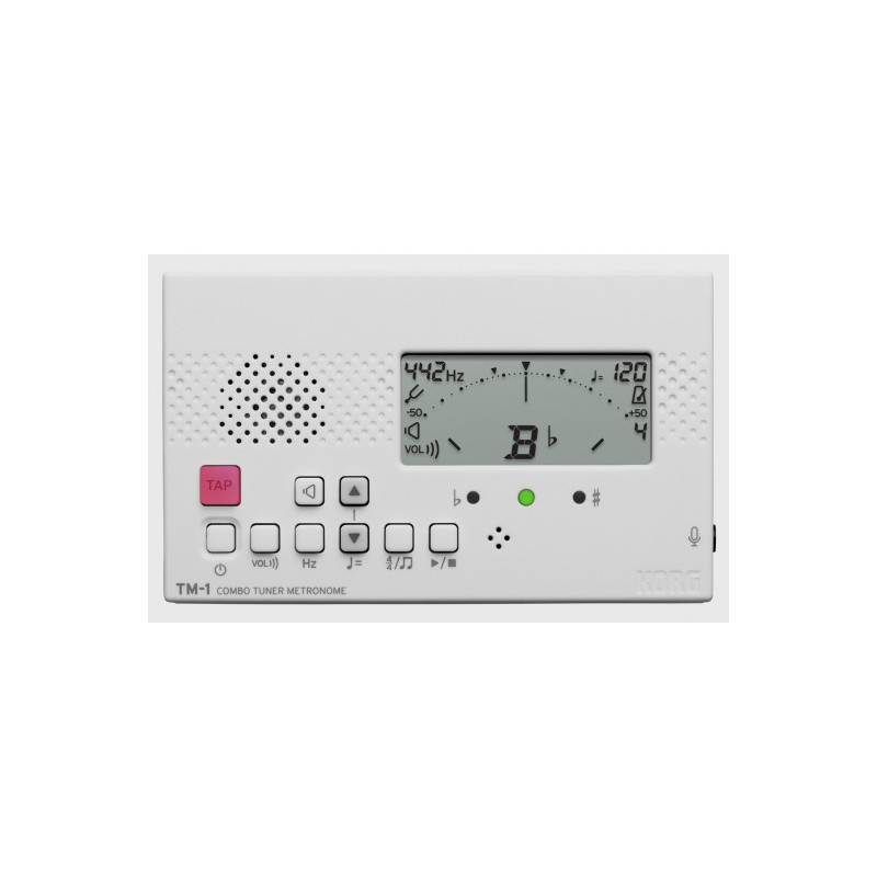 Image d'un Accordeur / Métronome TM-1, de couleur blanc, de la marque Korg