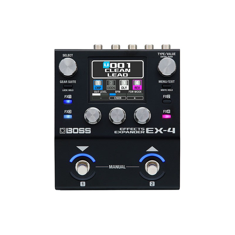 Image d'un Pédalier Multi-Effets EX-4 Effects Expander, de la marque Boss