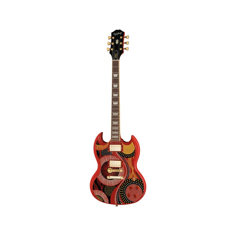 Image d'une Guitare Électrique SG Signature Fatoumata Diawara, de la marque Epiphone