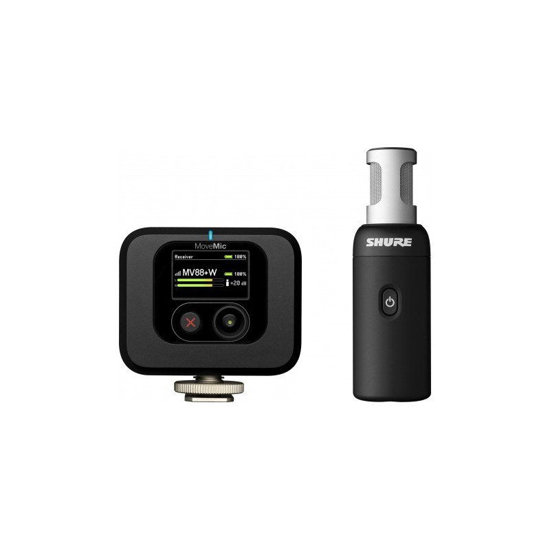 Image d'un Kit Microphone MoveMic 88+, de la marque Shure