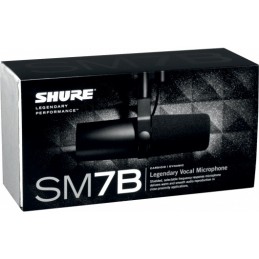 Image d'un Microphone Voix Broadcast SM7B, de la marque Shure