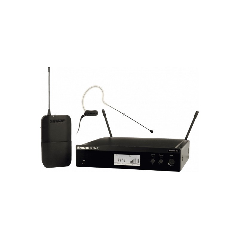 Image d'un Système Sans Fil Avec Microphone Tour d'Oreille BLX14/MX53, de la marque Shure